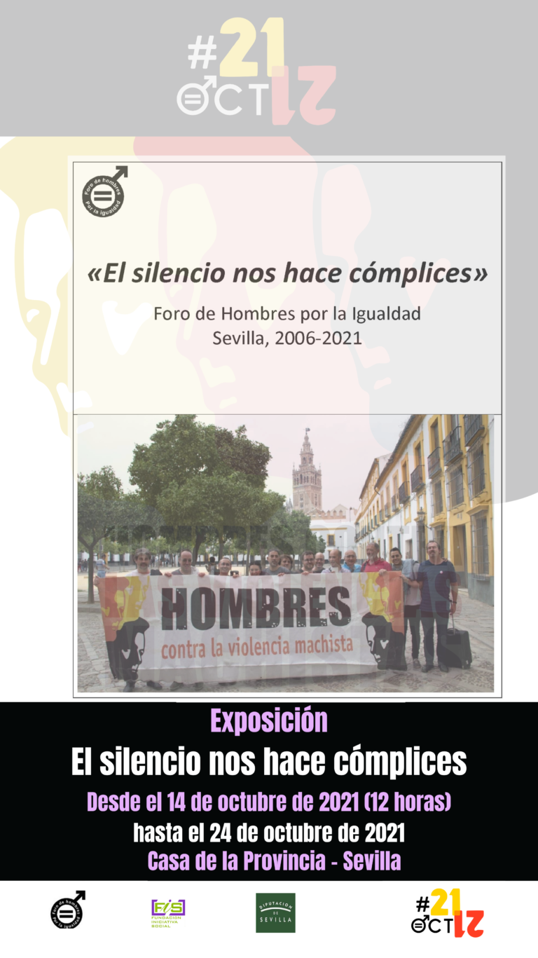 Lee más sobre el artículo La Casa de la Provincia acoge una exposición fotográfica con la trayectoria del Foro de Hombres por la Igualdad de Sevilla